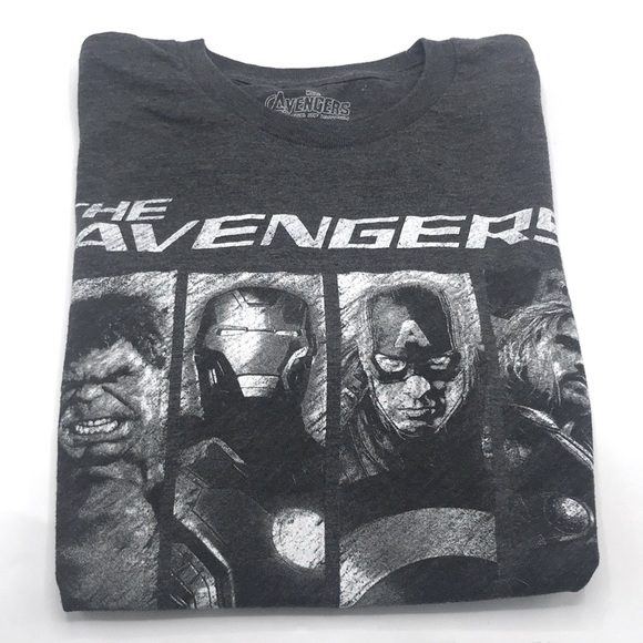 Avengers Gray Graphic Tee - Picture 5 of 11